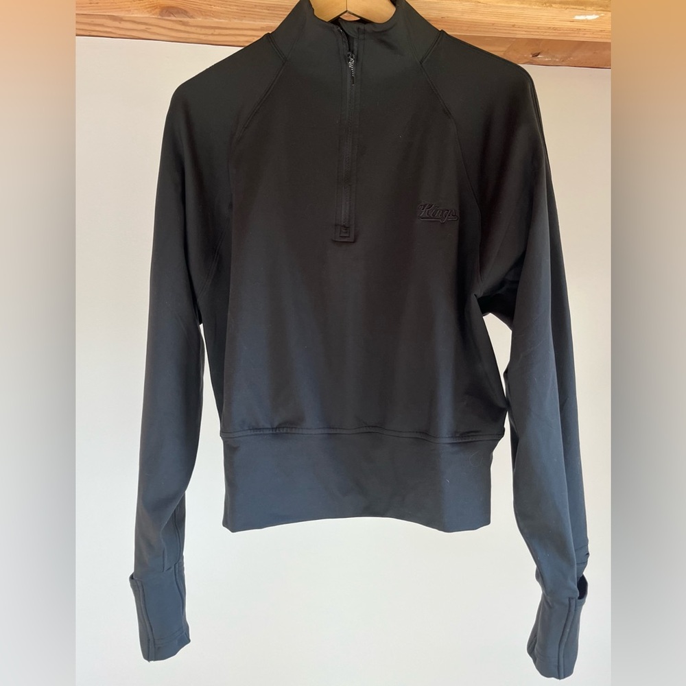 RARE** NBA Sacramento Kings Lululemon Half-Zip Scuba Crop